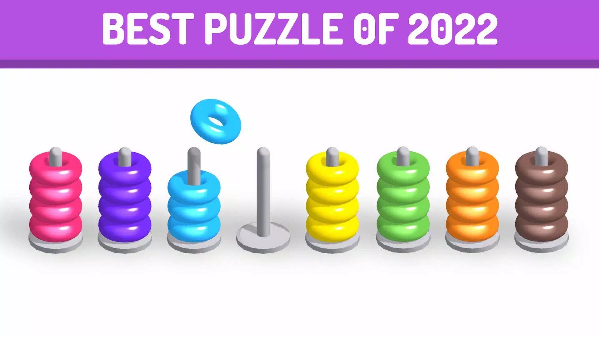 Sort The Rings - Color Sort Screenshots