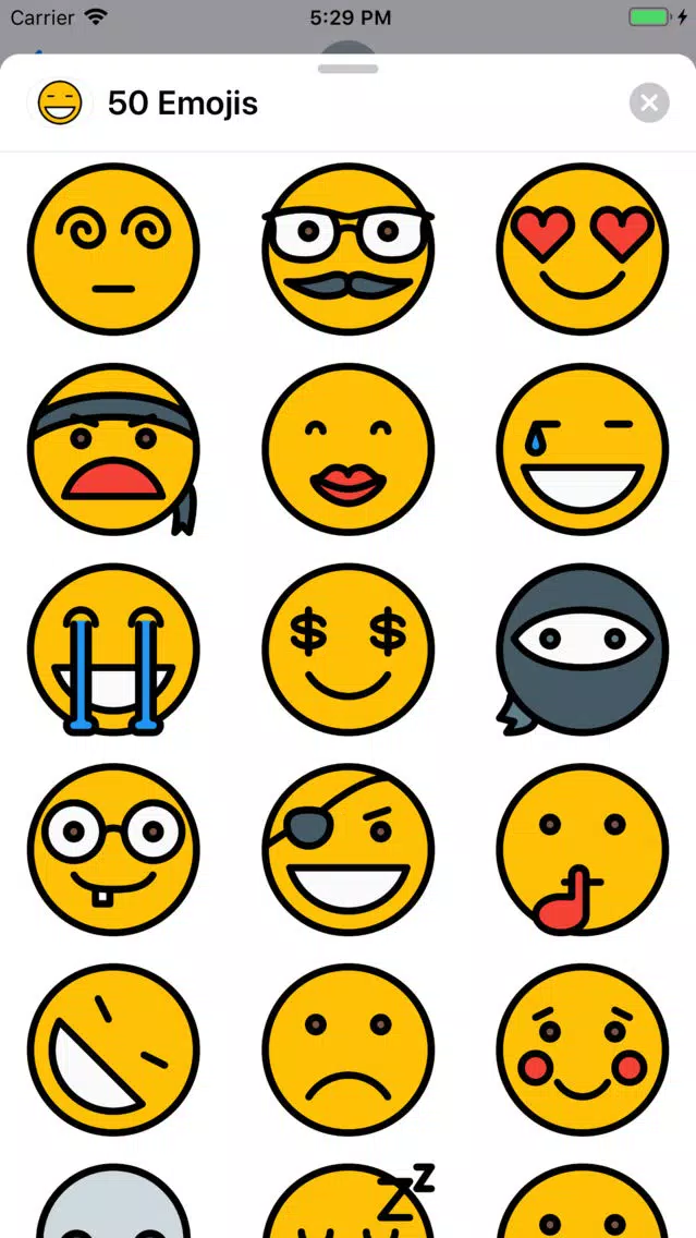 50 Emojis Screenshots