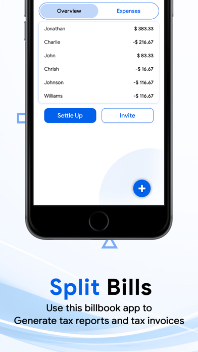 SplitBills - Bill Splitter Screenshots