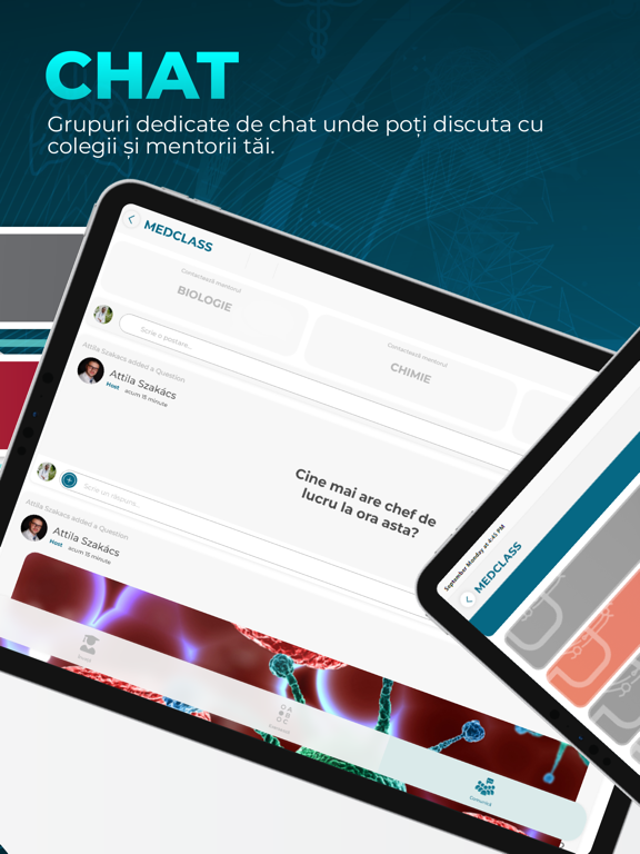 Ảnh chụp màn hình của MedClass iPad