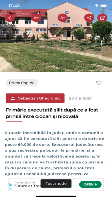Скриншоты Monitorul de Botoşani