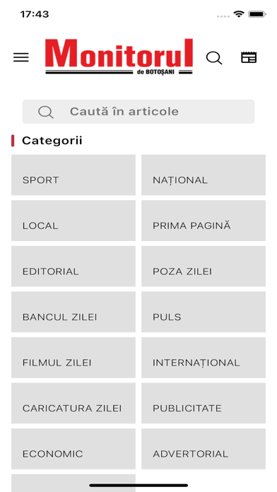 Скриншоты Monitorul de Botoşani