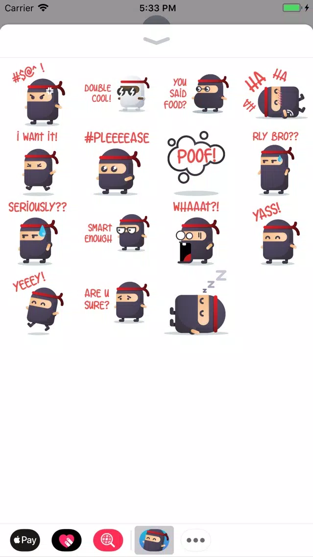 Ninja Dojo Stickers Screenshots