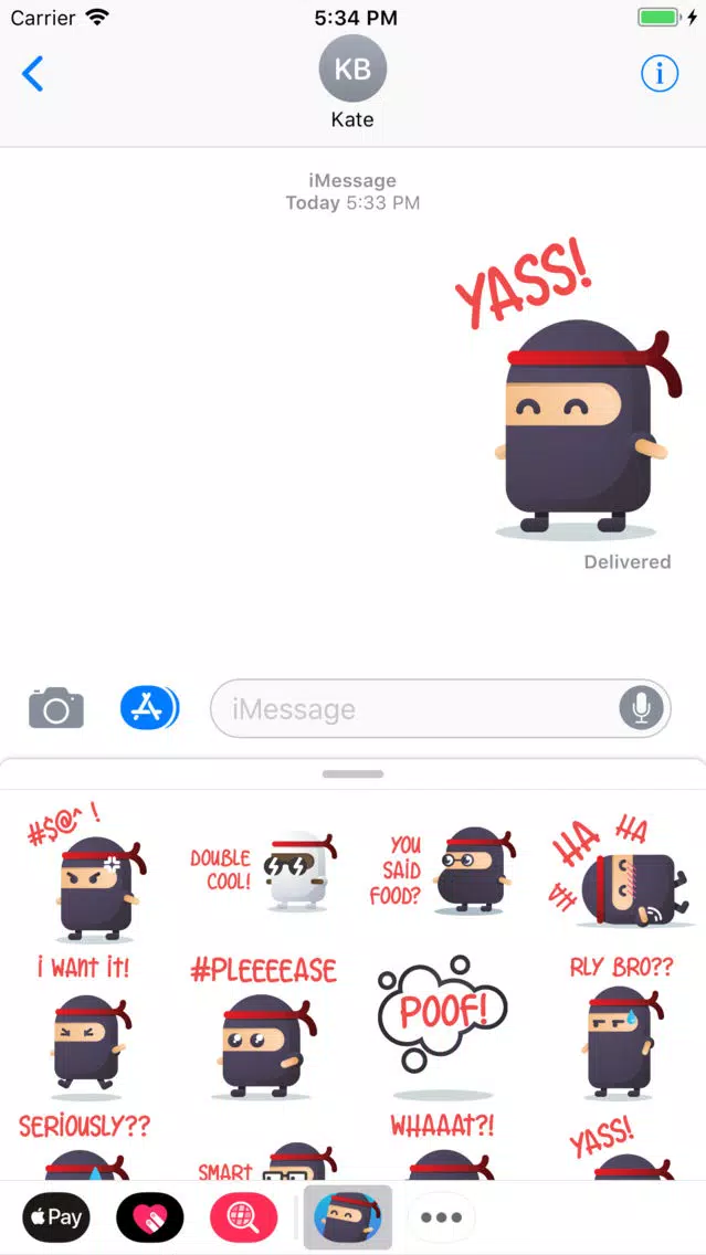 Ninja Dojo Stickers Screenshots