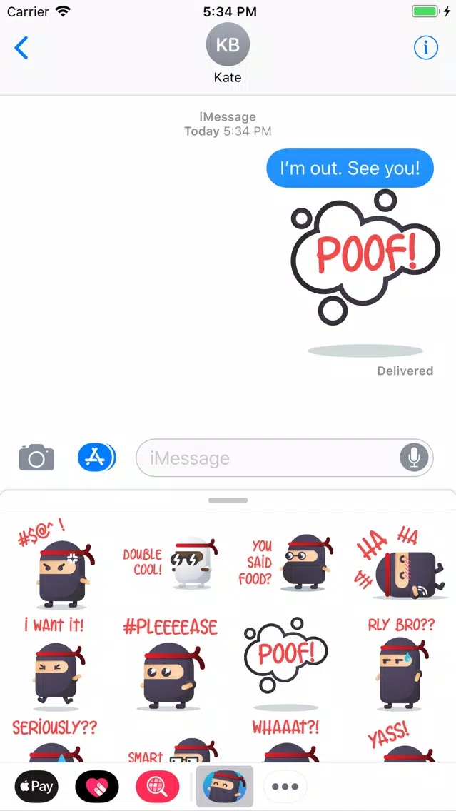Ninja Dojo Stickers Screenshots