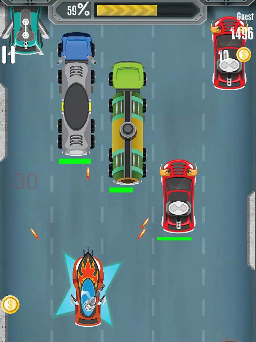 Screenshot di Road Blaster: Race and Explode iPad 
