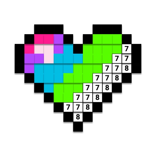 Pixel Color - 番号でぬりえ Pixel Color - 番号でぬりえ