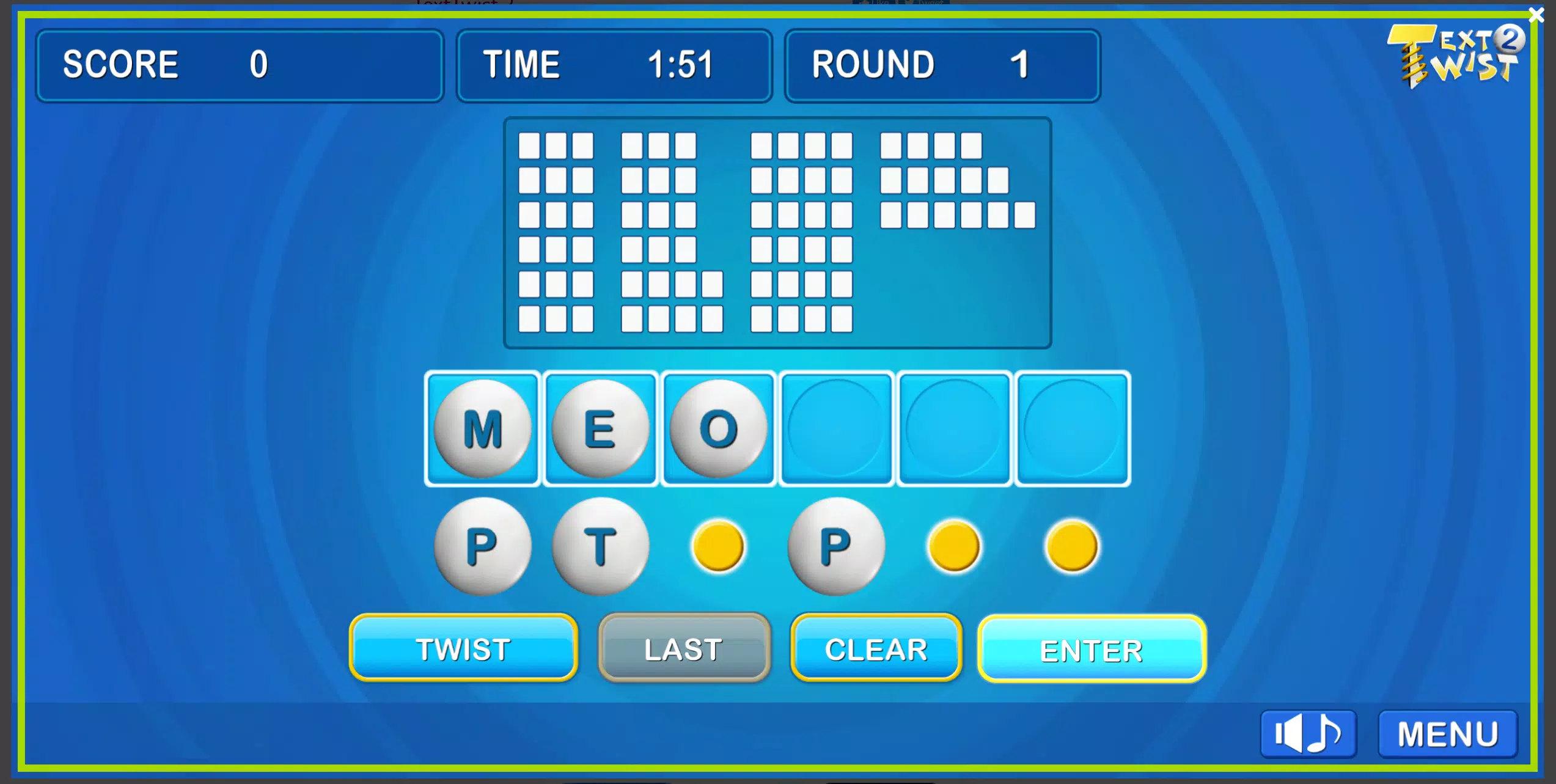 Text twist classic words Screenshots