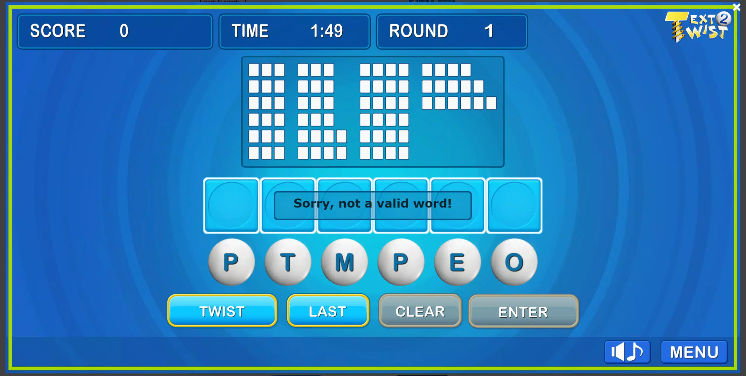 Text twist classic words Screenshots