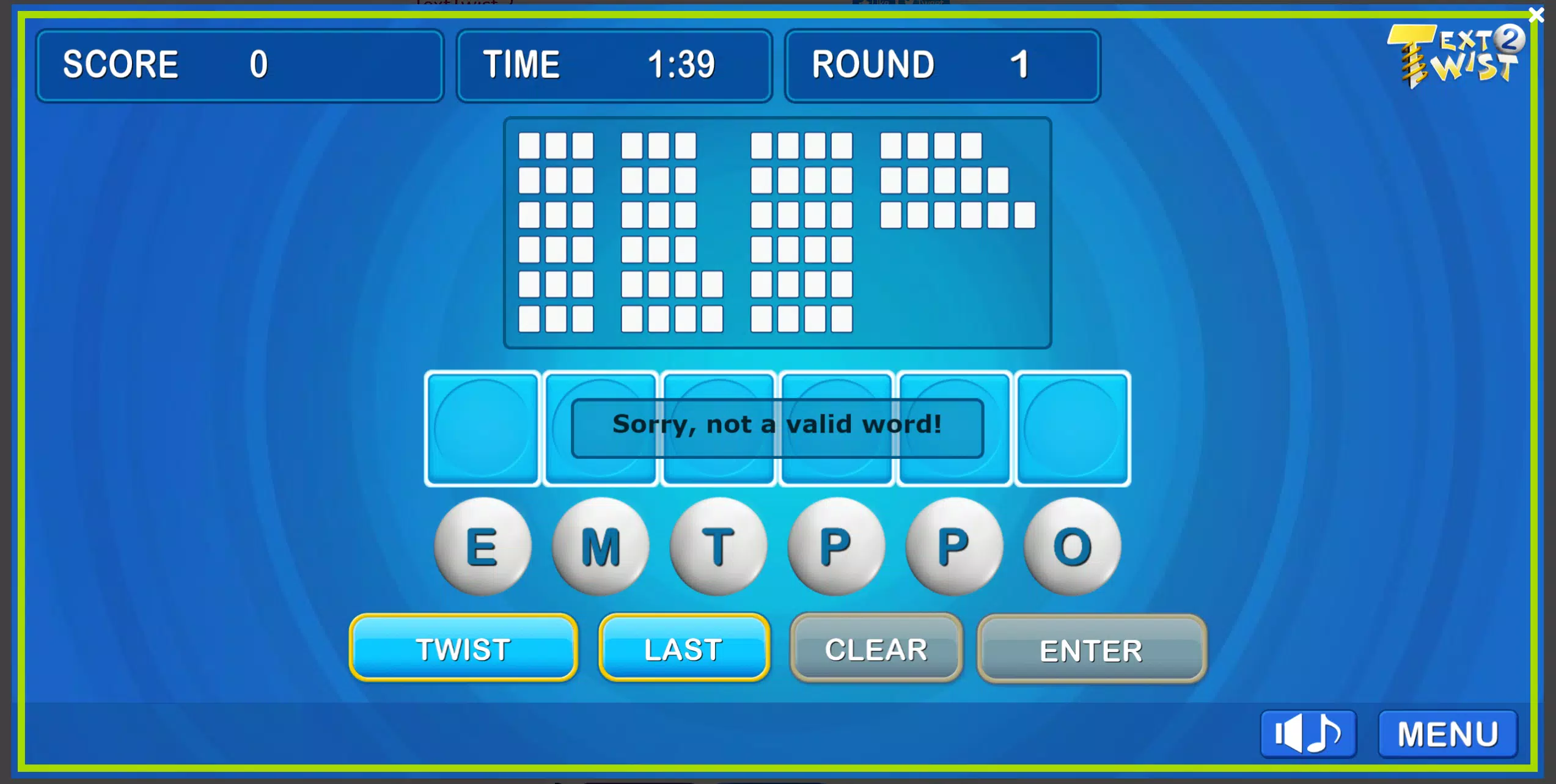Text twist classic words Screenshots