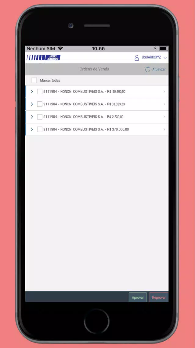 Workflow Vendas Jalles Machado Screenshots