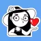 Stickers Couple Nice Girl STiK