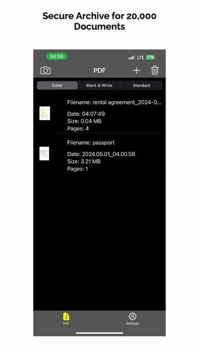 ScanOCRApp - Scan PDF to Word Screenshots