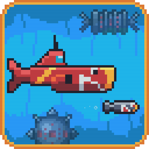 Pixel Submarine : Action Flapp