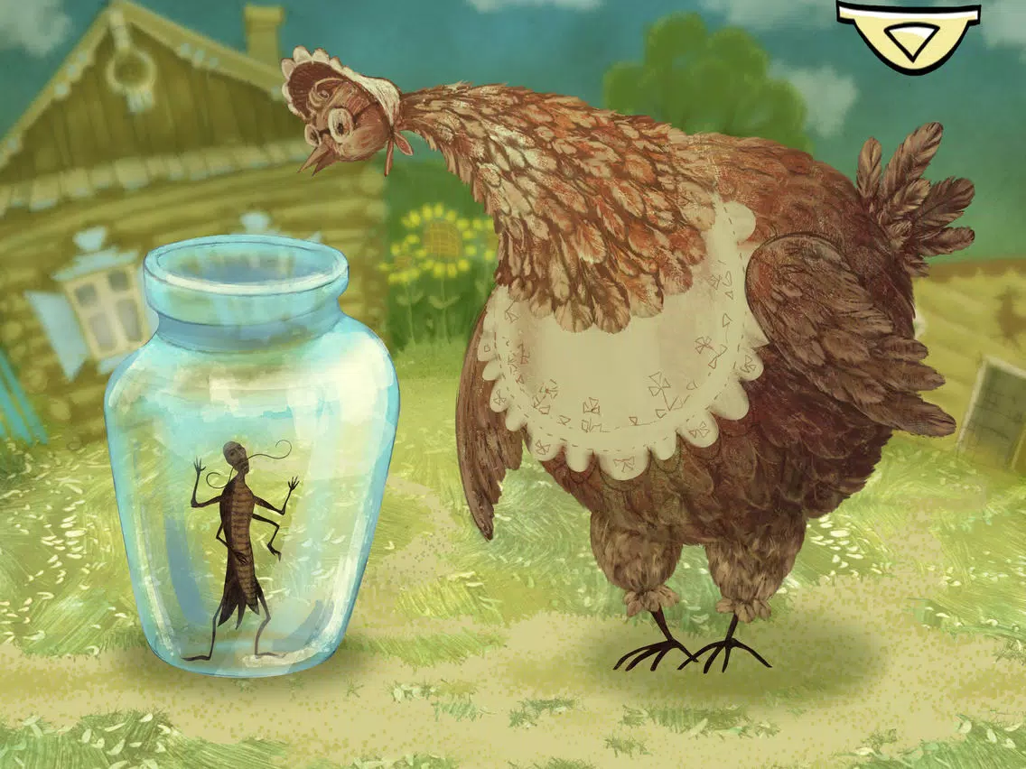 The Hen and the Cockroach Fairy Tale iPad Screenshots