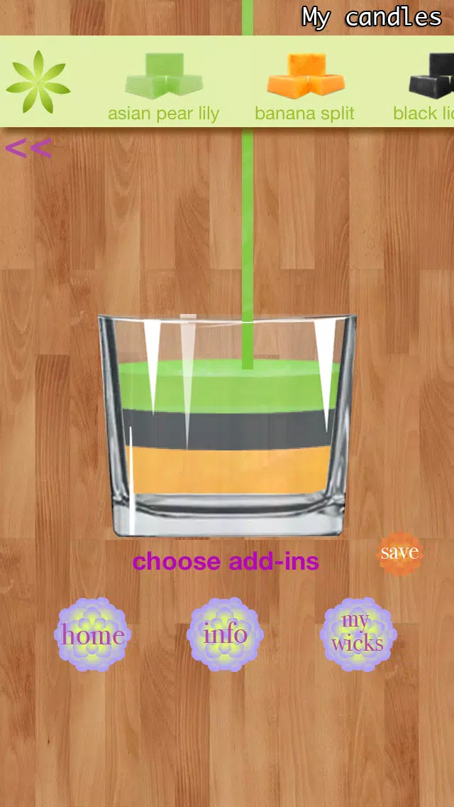 !My Candles, with "share" feature and collection of custom wicks and music. Lite Screenshots
