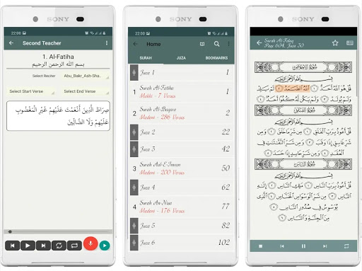 Quran, Makhraj, Tajweed Screenshots