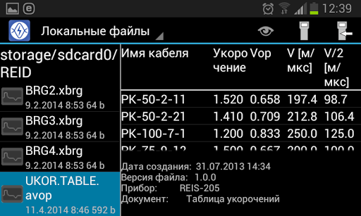 REID Mobile Screenshots
