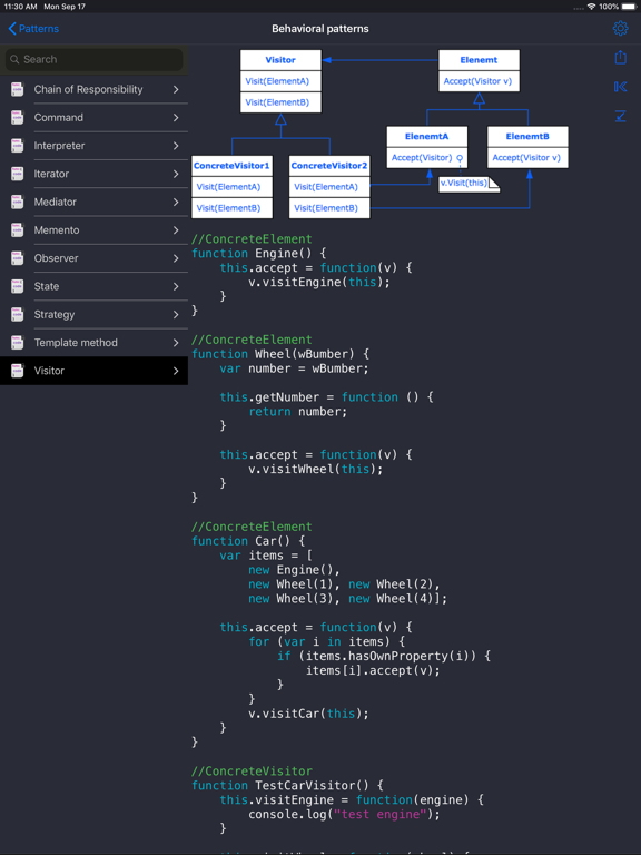 JavaScript Recipes iPad Screenshots