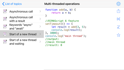JavaScript Recipes Screenshots