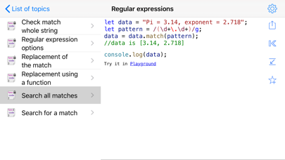 JavaScript Recipes Screenshots
