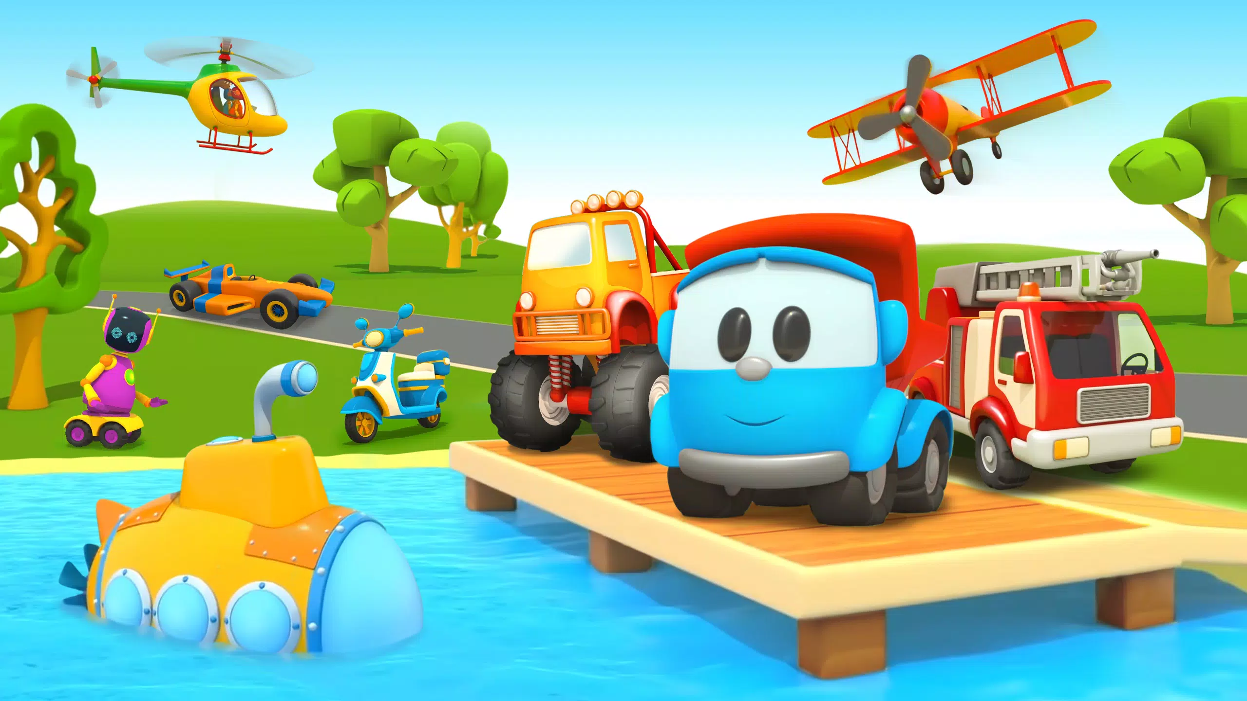 Грузовичок Лёва и Машинки: игра для малышей Screenshots