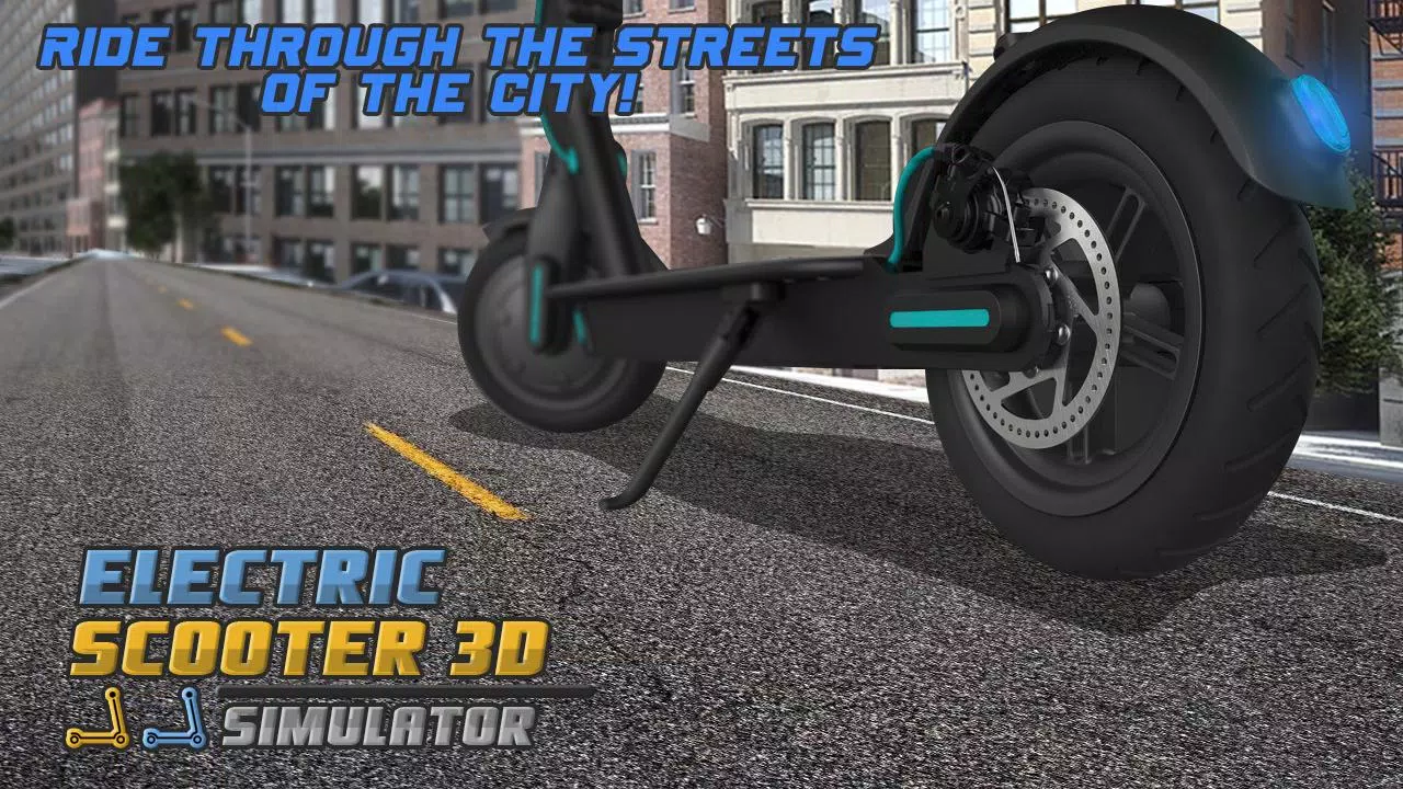 Electric Scooter 3D Simulator स्क्रीनशॉट