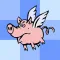 Flying Pig: Change color to get higher