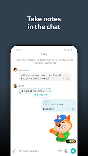 Yandex.Telemost Screenshots