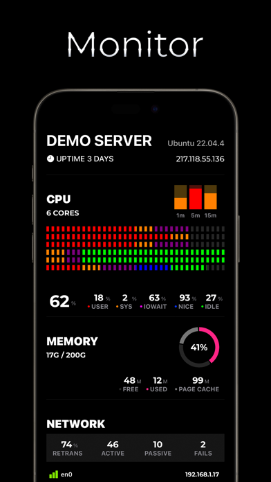 SSH Monitor Screenshots