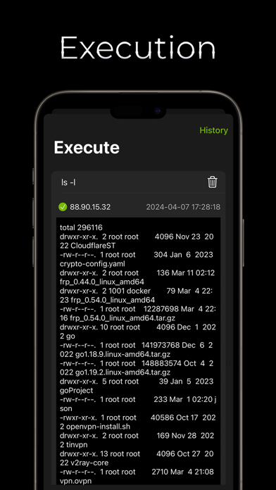 SSH Monitor Screenshots