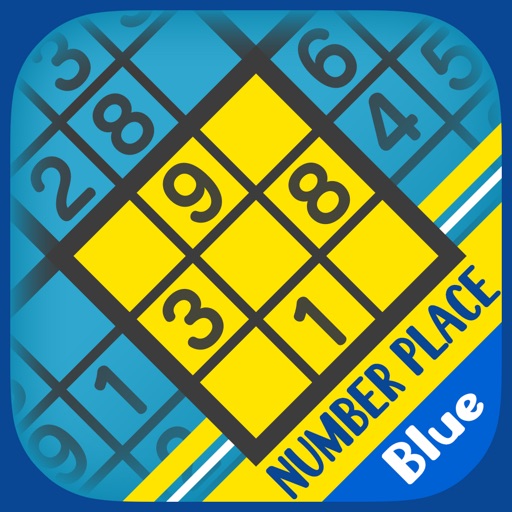 Basic NumberPlace Blue Basic NumberPlace Blue