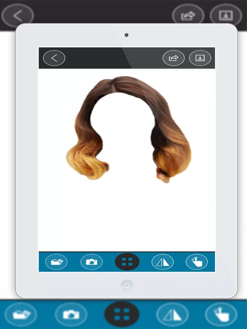 Salon Chevelure Photo Montage - Hair Style Suit for Woman iPad Screenshots