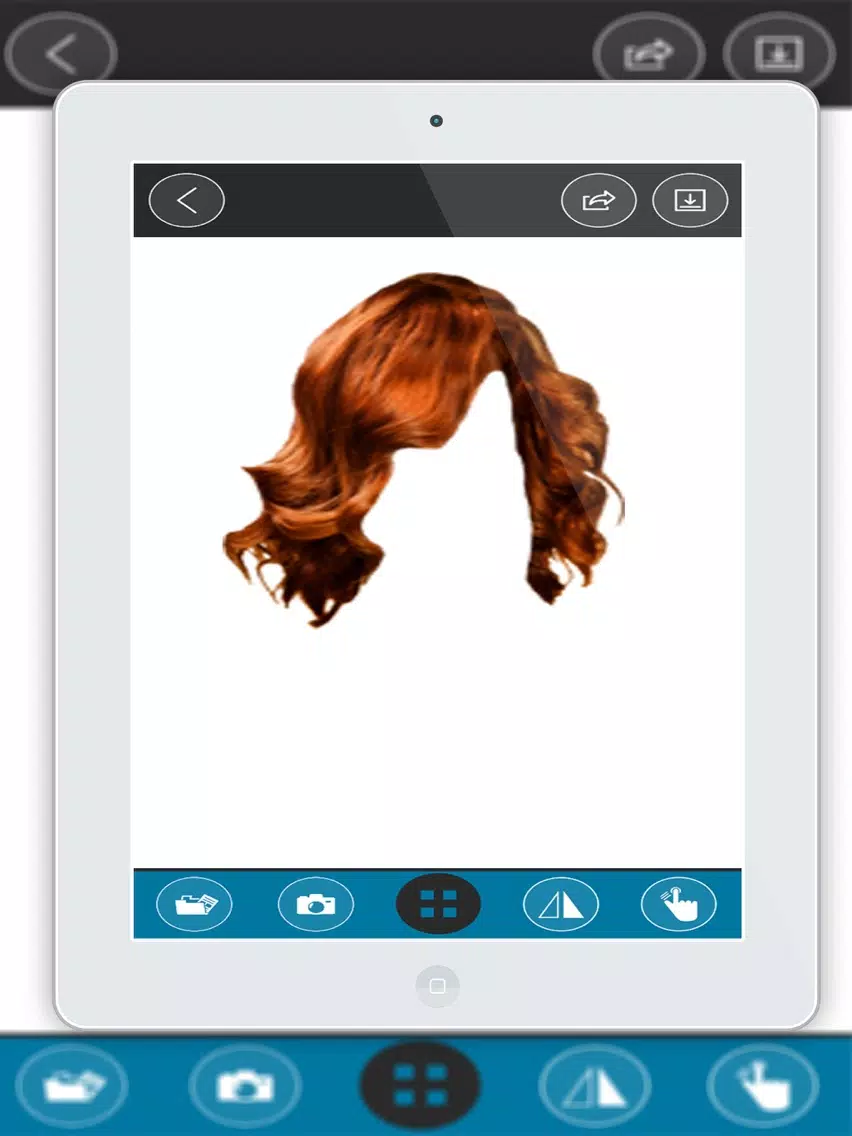 Salon Chevelure Photo Montage - Hair Style Suit for Woman iPad Screenshots