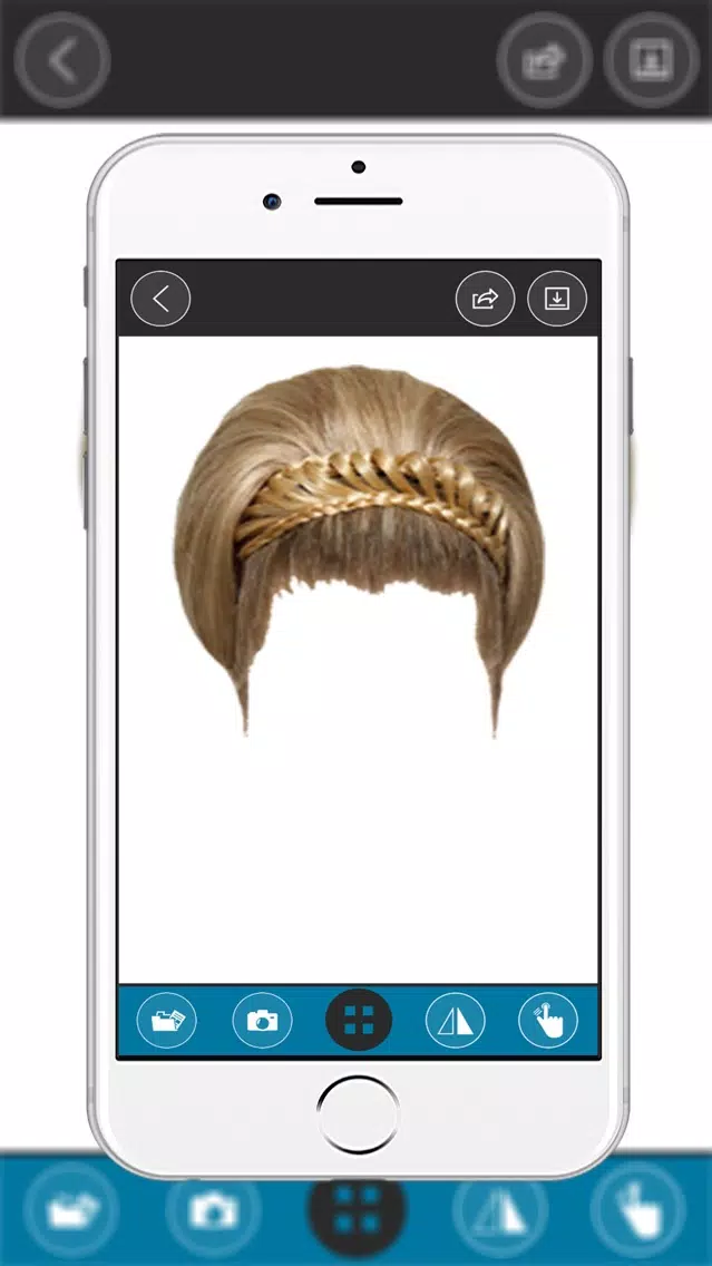 Salon Chevelure Photo Montage - Hair Style Suit for Woman Screenshots
