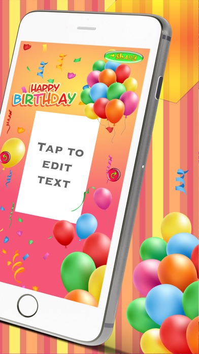 Happy Birthday Card Creator – Best Greeting e.Cards and Invitation.s Maker for your Bday Party Screenshots