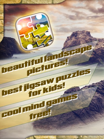 Nature Jigsaw Puzzles – Beautiful Landscape Picture Puzzle Games for Brain iPad Screenshots