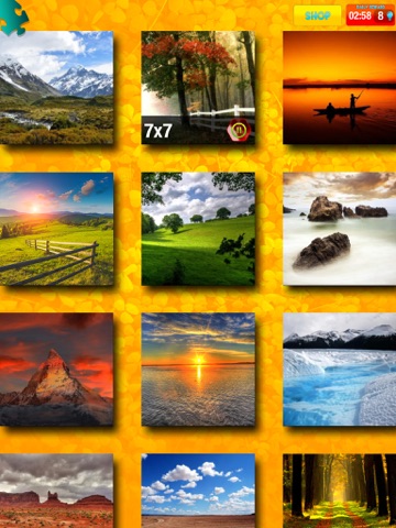 Nature Jigsaw Puzzles – Beautiful Landscape Picture Puzzle Games for Brain iPad Screenshots