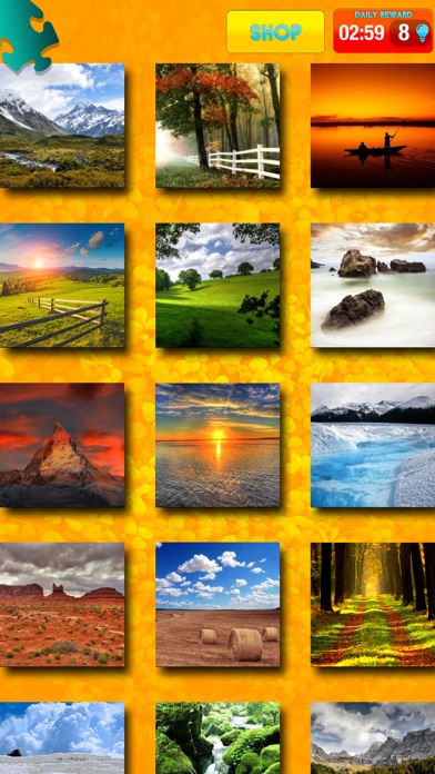Nature Jigsaw Puzzles – Beautiful Landscape Picture Puzzle Games for Brain Screenshots