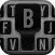 Black keyboard Themes – Cool Fonts Changer