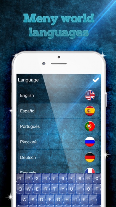 Glass Keyboard Design – Beautiful Keyboard Themes with Glassy Backgrounds and Fancy Fonts Screenshots