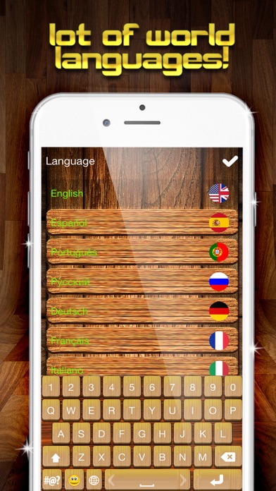 Wooden Keyboard Skins – Wood Themes for Keyboards with Cool Backgrounds and Fonts Screenshots