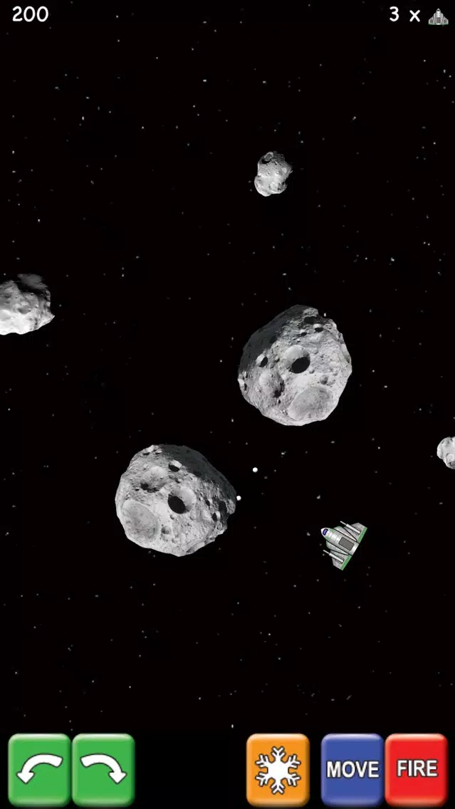 Tangkapan skrin Space Rubble