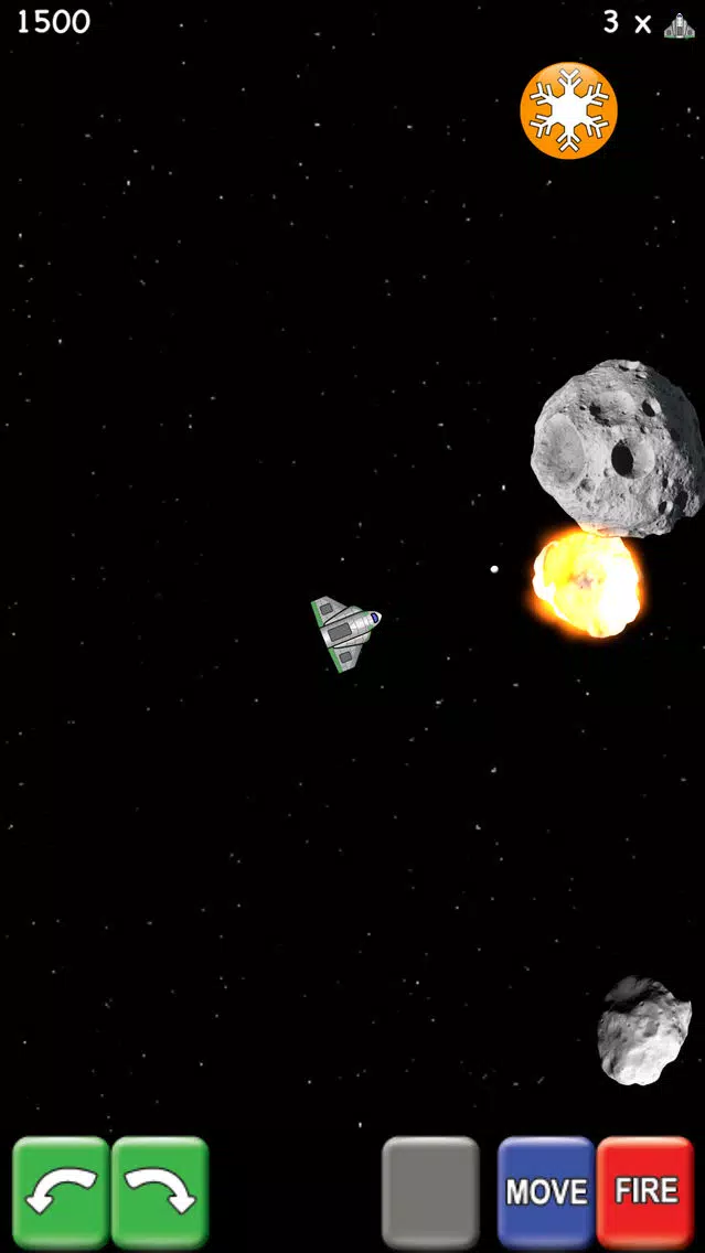 Tangkapan skrin Space Rubble