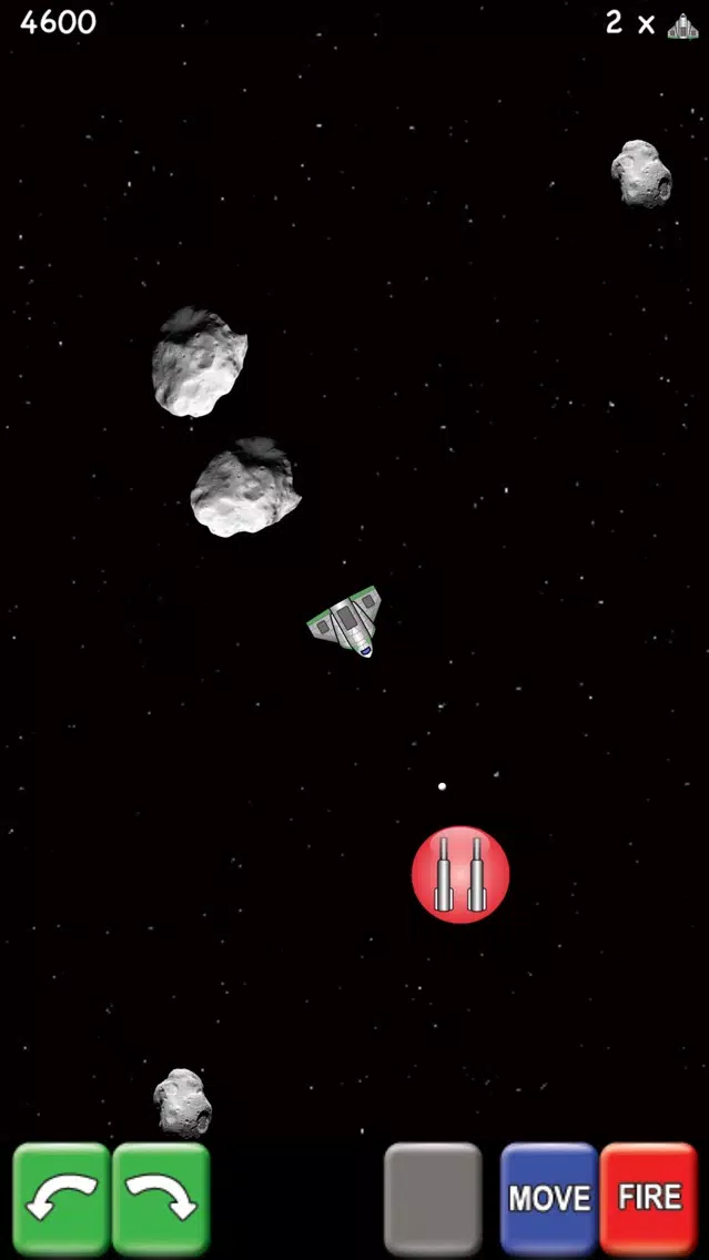 Tangkapan skrin Space Rubble