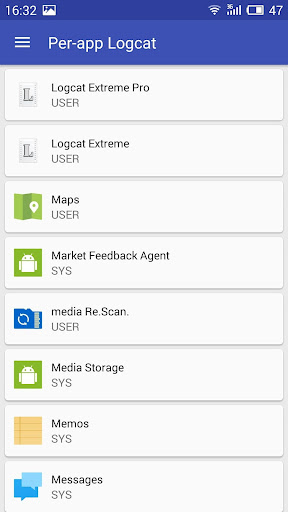 Logcat Extreme Pro Screenshots