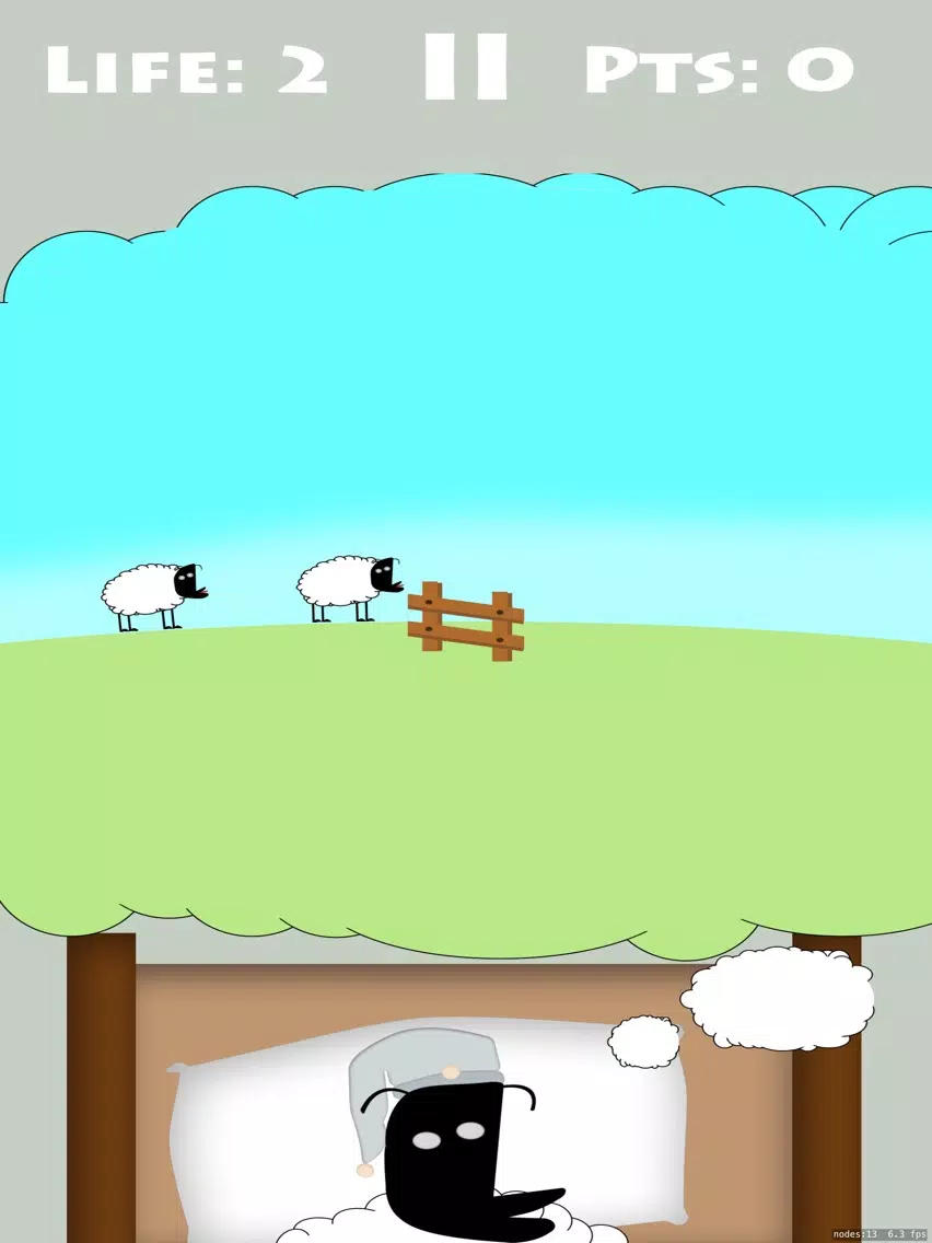 Sleepy Sheep! iPad  스크린샷