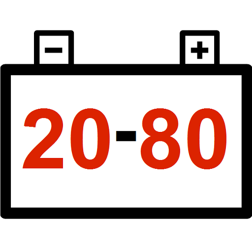 Battery level between 20% 80% Battery level between 20% 80%