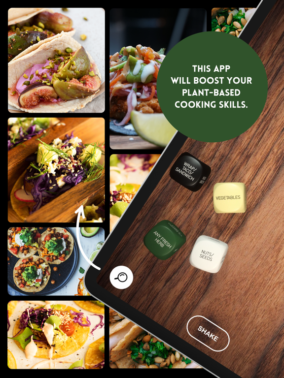 Food Dice: Vegan iPad Screenshots