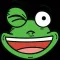 Frogtastic Sticker